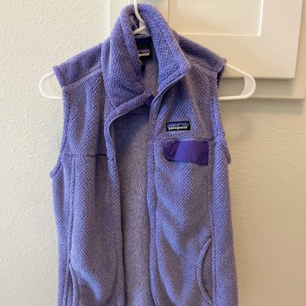 Patagonia -xs purple vest